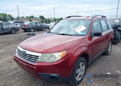 2010 Subaru Forester 2.5X from USA, damaged, VIN JF2SH6BCXAH916927